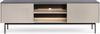 Bettso 'RITA' RTV-Schrank mit LED-Beleuchtung, Holzwerkstoff Kaschmir, 57x39x180cm Bild 4