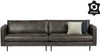 Rodeo Classic Sofa 3 Sitzer Lederoptik, Schwarz Bild 5