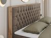 Boxspringbett, Schlafzimmerbett, Bettkasten - AMORE - 160 x 200 cm - Braun Velvet - H4 Bild 3