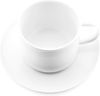Almina Mokka-Tassen-Set - 12 Teiliges Set weiß - Espressotasse 100 ml Glatt Bild 3