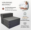 DYNMC you Gästebett 200cm Extra dick 20cm & bequem H3 - Schlafsessel mit Bettfunktion (Faltbare Schlafcouch & Gästematratze) Klappbares Sofa Bett - Standard Klappmatratze Bild 3