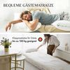 DYNMC you Gästebett 200cm Extra dick 20cm & bequem H3 - Schlafsessel mit Bettfunktion (Faltbare Schlafcouch & Gästematratze) Klappbares Sofa Bett - Standard Klappmatratze Bild 2