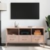 TV-Schrank Lowboard TV Rosa 100,5x39x50,5 cm Stahl d5423e Bild 3