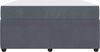 vidaXL Bettrahmen mit Matratze Dunkelgrau 140 x 200 cm Stoff 3398400 Bild 5