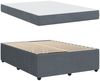 vidaXL Bettrahmen mit Matratze Dunkelgrau 140 x 200 cm Stoff 3398400 Bild 4
