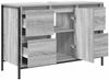 vidaXL Waschbeckenunterschrank mit Schubladen Grau Sonoma 90x34,5x60cm 861890 Bild 5