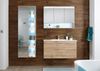 Badezimmer-Set >Bella< (3-teilig) in Wildeiche aus Glas - 165x190x45cm (BxHxT) Bild 5