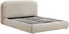 Vente-unique - ZORIMA Bett Stoff Beige - B 227 cm x H 110 cm x L 202 cm Bild 3