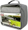 Windhager Sonnensegel Capri 4x4m grau Sonnenschutz UV-Schutz 50+ Sonnendach Bild 4