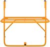 vidaXL Balkontisch Gelb 60x40 cm Stahl 340920 Bild 3