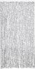 vidaXL Fliegenvorhang Hellgrau und Dunkelgrau 100x230 cm Chenille 377398 Bild 3