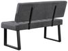B&D home Essbank SIGFRID (1-St), gepolstert, Metallgestell, mit/ohne Rückenlehne, in 100/120/140/160cm Bild 2