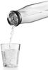 Eva Solo MyFlavour Karaffe, Wasserkaraffe, Glaskaraffe, Borrosilikat-Glas/Edelstahl/Silikon, Transparent, 1 L, 567483 Bild 4