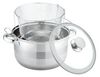 Frittiertopf Fritteuse Pommes Topf + Frittierkorb + Glasdeckel Cheffinger SS04 Bild 5