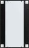 vidaXL Wandspiegel 3 Stk. Schwarz 100x60 cm Metall 3189036 Bild 5