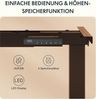 FLEXISPOT Schreibtisch Basic Plus höhenverstellbarer Schreibtisch mit Premium-Zubehör-Set (2 Motore & 2-Fach-Teleskop & 4 Höhenspeichertasten), MIT 19MM Bambus Tischplatte, 140/160/180 Bild 4