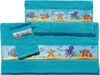 Erwin Müller Handtücher Kinder-Frottier-Set 3-tlg, (3-St), Walk-Frottier Uni Bild 2