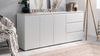 Sideboard BLANC Kommode Schrank MDF weiß mit Melamin Bild 2
