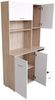 HTI-Living Hochschrank Küchenschrank Sonoma/Weiß Blanca (Stück, 1-St, 1 Schrank) Küchenbuffet Bild 5