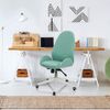 hjh OFFICE Home Office Bürostuhl AVEA I Stoff Aqua Bild 2