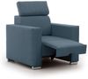Sessel Fernsehsessel CANTON in Stoff Liverpool Azurblau Bild 3
