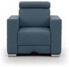 Sessel Fernsehsessel CANTON in Stoff Liverpool Azurblau Bild 2