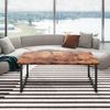 HAHRIR Vintage Couchtisch 90x45x42cm Sofa Beistelltisch mit Stauraum Bild 3