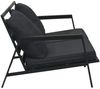 vidaXL 4-tlg. Outdoor-Lounge-Set mit Kissen Aluminium Dunkelgrau 47818 Bild 4