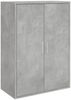 vidaXL Sideboard Betongrau 60x31x84 cm Holzwerkstoff 840488 Bild 2