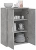 vidaXL Sideboard Betongrau 60x31x84 cm Holzwerkstoff 840488 Bild 4