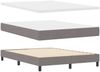 vidaXL Boxspringbett mit Kopfteil Taupe 160 x 200 cm Stoff 3340035 Bild 4