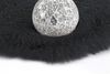 Teppich >Rabbit< in Anthrazit, 100% Polyester - 160x160cm (LxB) Bild 3