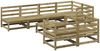 vidaXL 8-tlg. Garten-Sofagarnitur Kiefernholz Imprägniert 3299345 Bild 2
