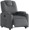 vidaXL Relaxsessel Elektrisch Grau Kunstleder 3204419 Bild 3