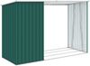 vidaXL Garten Brennholzlager Grün 245x98x159 cm Verzinkter Stahl 46293 Bild 5