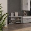 Wohnzimmerschrank Berno Beton 70.8 x 38.9 cm mit 2 Fächern Vicco Bild 3