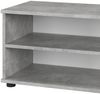 Wohnzimmerschrank Berno Beton 70.8 x 38.9 cm mit 2 Fächern Vicco Bild 5