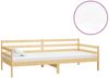 vidaXL Tagesbett mit Matratze 90x200 cm Massivholz Kiefer [3083599] Bild 2