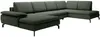 Vente-unique - ARCHIBALD Sofa Stoff Grün - B 205 cm x H 82 cm x L 347 cm Bild 3