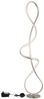 LED Stehleuchte, silber, Kristalle, H 132,5 cm Bild 5