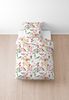 biberna Satin Bettwäsche 0616315 BIRDIE, weiss, 1x 155x220 cm + 1x 80x80 cm Bild 4