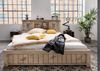 Bett Mango 160x200x105 whitewash lackiert RAILWAY #373 Bild 3