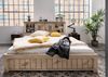 Bett Mango 160x200x105 whitewash lackiert RAILWAY #373 Bild 4