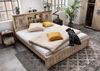 Bett Mango 160x200x105 whitewash lackiert RAILWAY #373 Bild 2