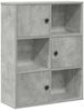 vidaXL Bücherregal Betongrau 60x24x76,5 cm Holzwerkstoff 860385 Bild 2