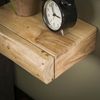 Nachttisch Trinibula aus massiver Akazie, modern, 1 Schublade, natur, 2er-Set, 30 cm Bild 4