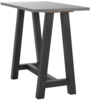 Bartisch 'A120', Graphit, 120 x 105 x 70 cm