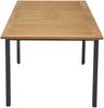 Gartentisch New Jersey Ausziehtisch Esstisch 180/240x90x75 cm Teakholz Anthrazit Bild 5