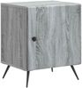 vidaXL Nachttisch 2 pcs Graues Sonoma 43 x 34,5 x 50 cm Holzwerkstoff 895498 Bild 3