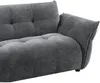 Vente-unique - NAPIZO Sofa Stoff Grau - B 89 cm x H 79 cm x L 228 cm Bild 4